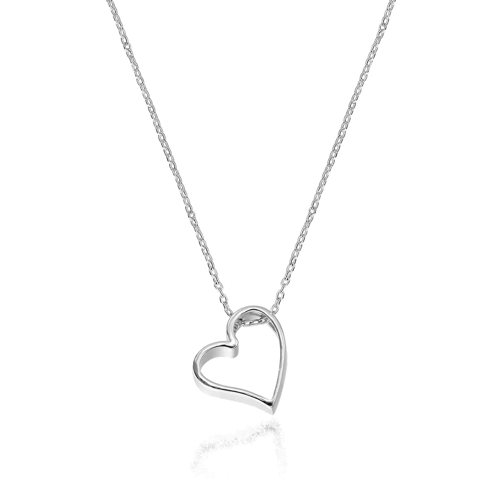 Cadou Pentru Sotie - Colier din Argint - pandativ inima