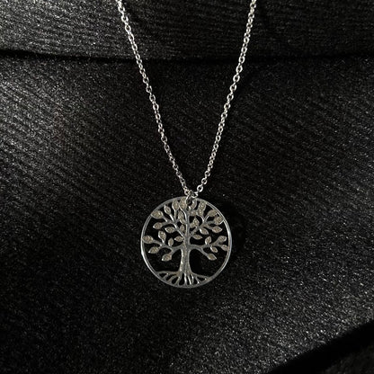 Cadou pentru fiica - Colier din Argint - pandativ Arborele vietii