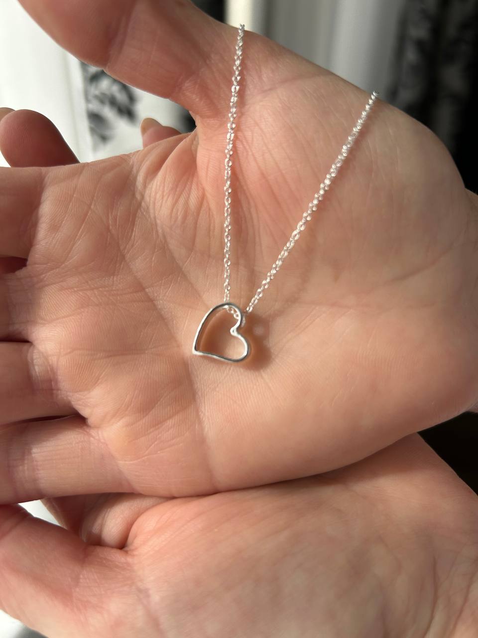 Cadou pentru mama - Colier din Argint - pandativ inima